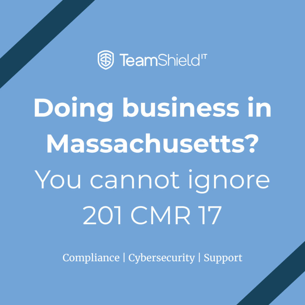 Massachusetts SMBs think they’re too small to worry.